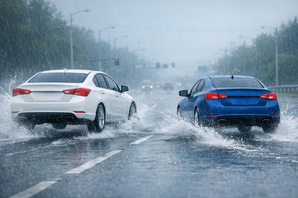 Hydroplaning Safety and Intersection Design for 2026