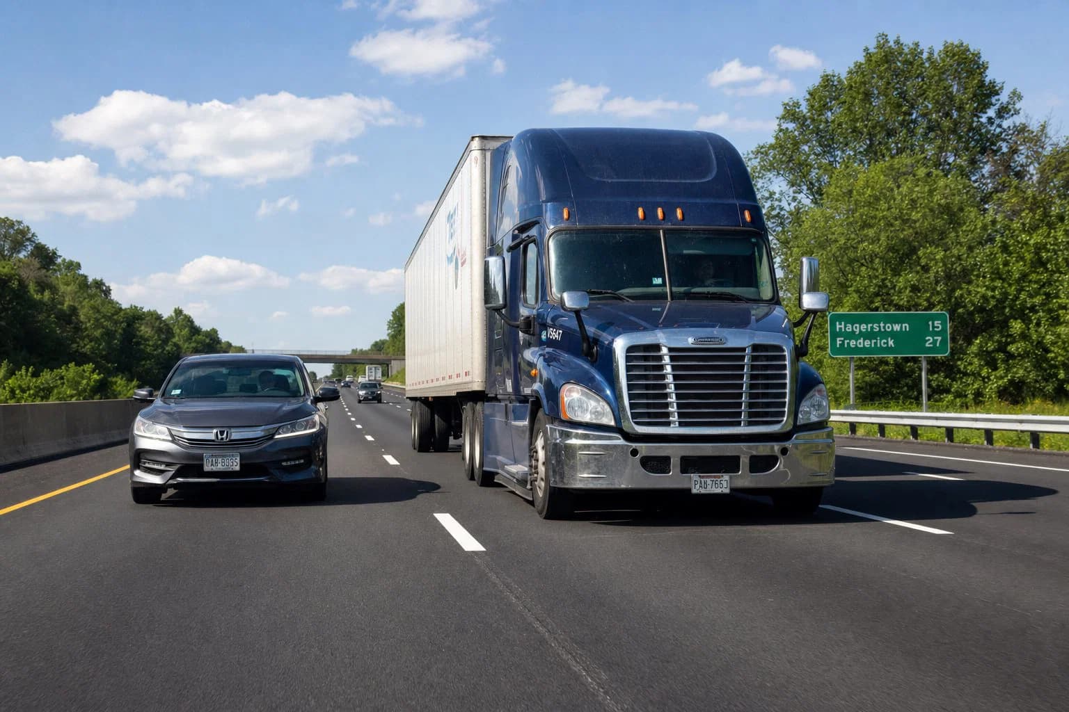 When Physics Wins: Why Tailgating a Semi Is a Death Wish