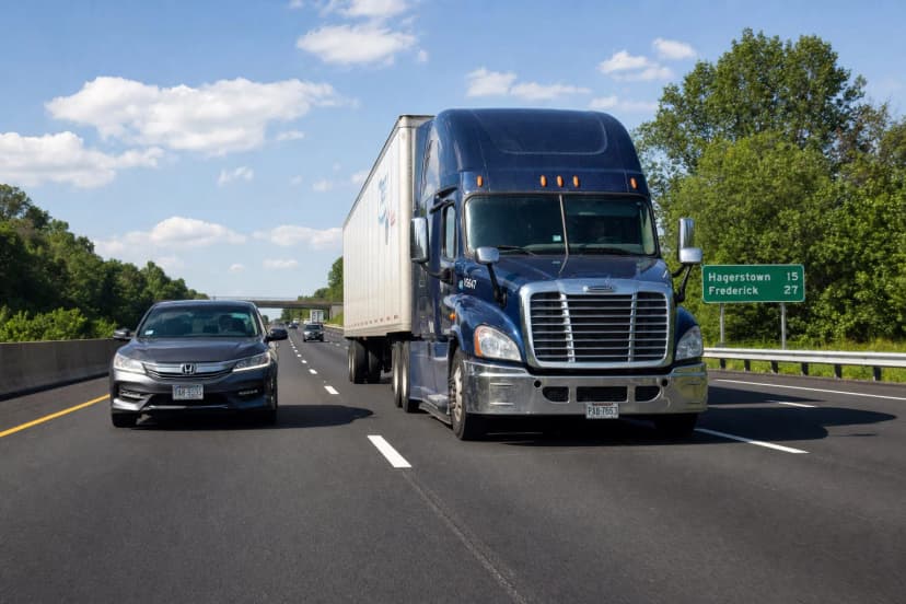 When Physics Wins: Why Tailgating a Semi Is a Death Wish