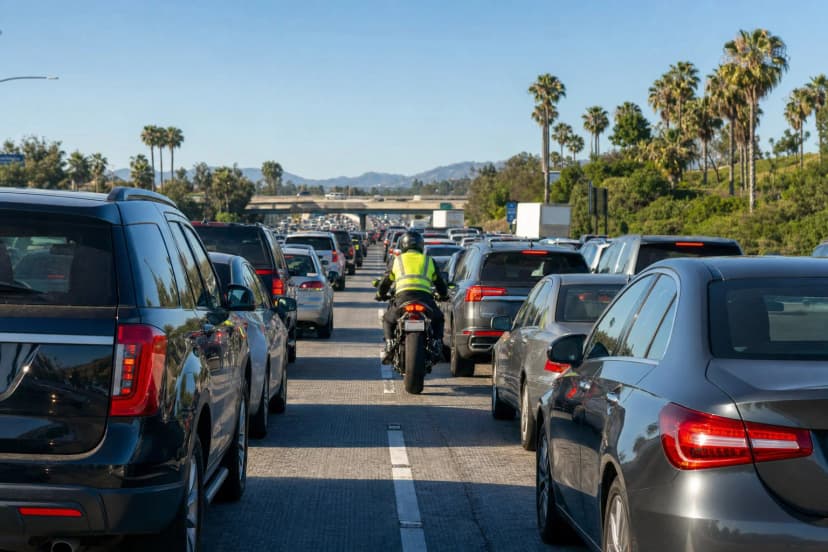 California Lane Splitting Safety and Legal Overview